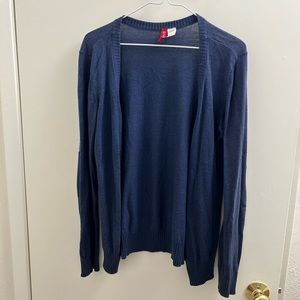 Navy cardigan